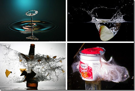 Fotografías con cámara de alta velocidad