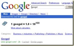 googol googol