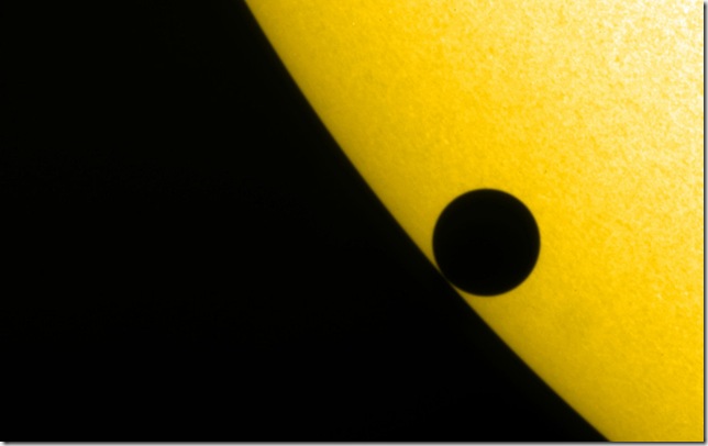 Venus y el Sol