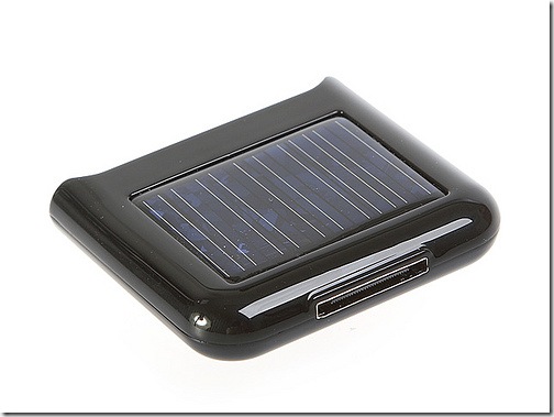 Panel solar para iPod