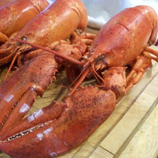 Cracked Lobster With Drawn Butter and Lemon