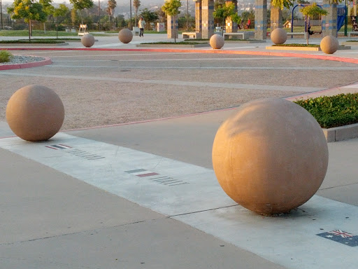 Breen Park Ball Statues 