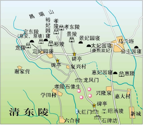 清东陵-图示