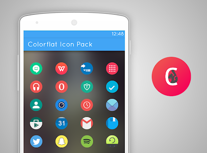   Colorflat Icon Pack- screenshot thumbnail   