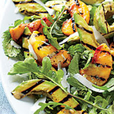 Grilled Peach-and-Avocado Salad
