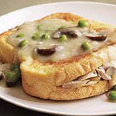 Chicken a la King-Stuffed French Toast