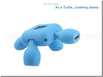 Turtle-Look USB Hub with Clock