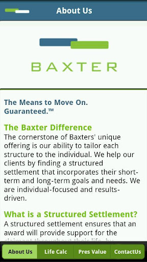 Baxter Structures