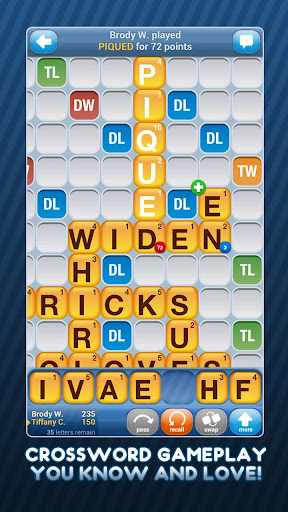 words-with-friends-free for android screenshot
