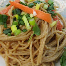 Peanut Butter and Ginger Noodles