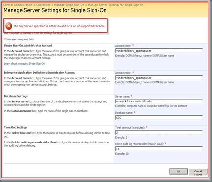 SSOtoSQL