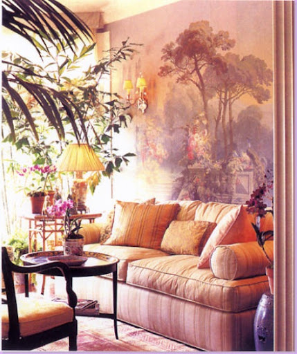 hand painted wallpaper. Handpainted wallpaper sets the