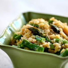 Fresh Asparagus Risotto