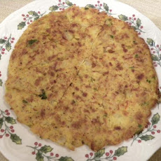 Tapas--Potato Saffron Omelet