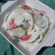 Creamy Cucumber Salad