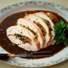 Stuffed Turkey Breast Marsala (or Poor Man's Veal)