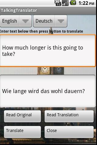 Talking Translator