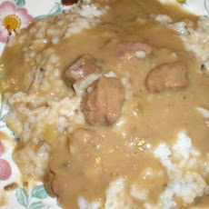 Slow Cooker Creamy Beef Tips
