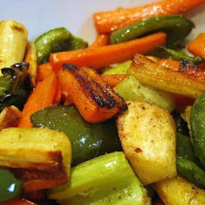 Skillet -Roasted Carrots and Parsnips
