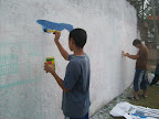 Mural en el barrio