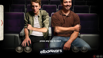 【ゲーム】「ElbowWars」肘掛けの主導権争いゲーム 【ゲーム】「ElbowWars」肘掛けの主導権争いゲーム
