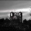 the Curch in west Belgrade by Vesna S. Disić - Buildings & Architecture Other Exteriors ( europe, black and white, belgrade, art, bw, beograd, sublime, architecture, curch, religion, contrast, serbia, artistic, day, cross )