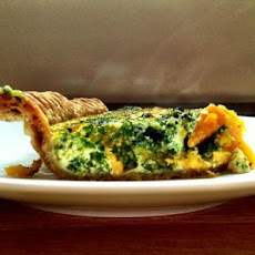 Savory Pumpkin and Spinach Tart