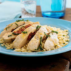 Feta, Herb, and Sun-Dried Tomato-Stuffed Chicken