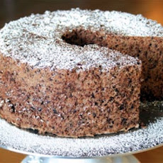 Classic Chocolate Malt Angel Food Cake
