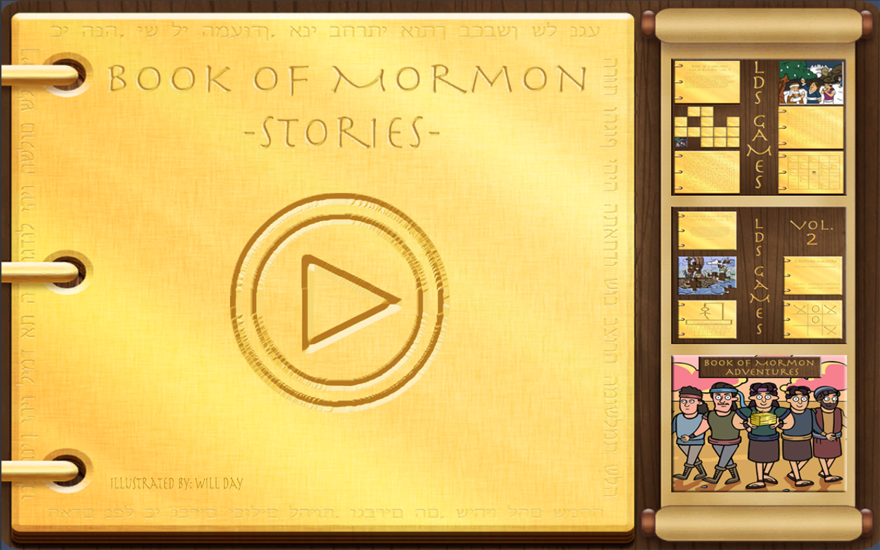 Android application LDS Game Bundle Storybook screenshort