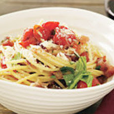 Cherry Tomato Spaghetti all'Amatriciana