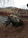 Hogle Zoo Rhino Statue