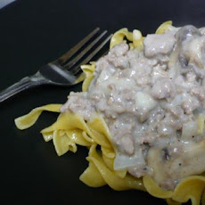 Ground Turkey Stroganoff