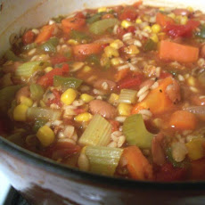 Insanely Easy Vegetarian Chili