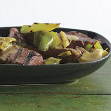 Grilled Steak and Peppers Vinaigrette
