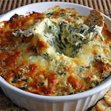 All in One Warm Artichoke Bread Dip