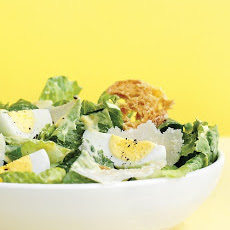 Caesar Salad with Hard-Cooked Eggs