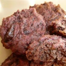 Chocolate Raspberry Cookies