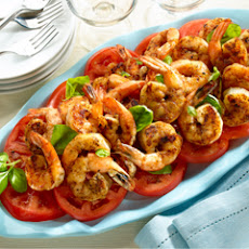 Buttery Grilled Shrimp With Tomatoes