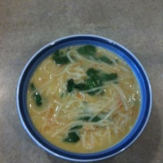 (My Own Lazy Day Recipe)  Chicken Noodle Soup