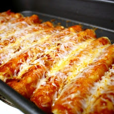 Mild Cheesy Chicken Enchiladas