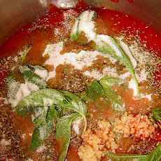 Fresh Tomato Basil Pasta Sauce