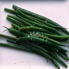 Garlic Parmesan String Beans