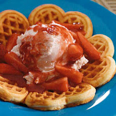 Belgian Waffles 'n Strawberries