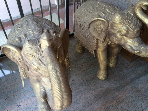 Two Airavat Statues