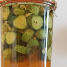 Spicy Dill Quick Pickles