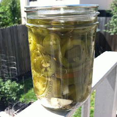 Crunchy Pickled Jalapeno Rings (Made With Pickling Lime)