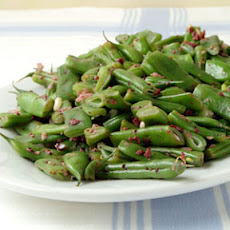 Rattlesnake Beans with Olive Tapenade