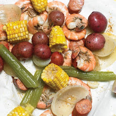 Spicy Shrimp and Sausage Boil