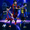 Lionel Messi HD live wallpaper mobile app icon